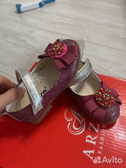 Новогодние туфли для девочки