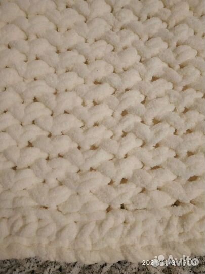 Детский плюшевый плед. Ручная работа