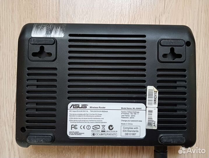 Роутер Asus WL-520GC