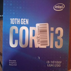 Intel core i3 10100f