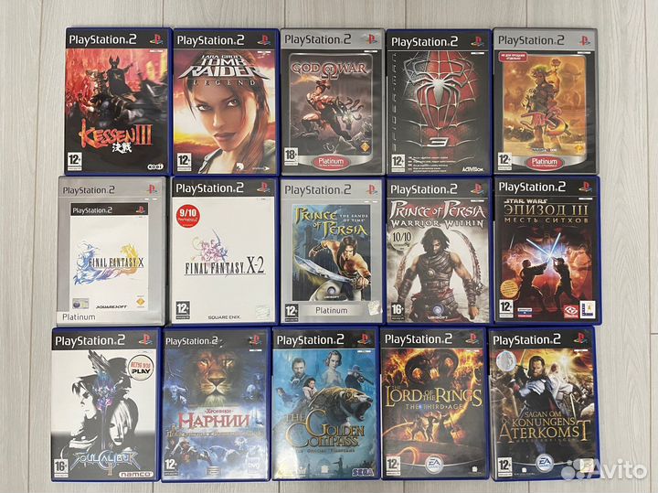 Игры для PS2 Лицензия