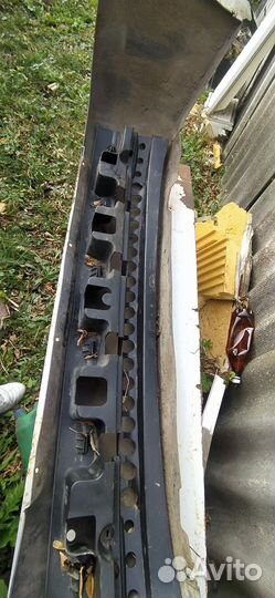 Задний бампер priora 1 хэтчбек