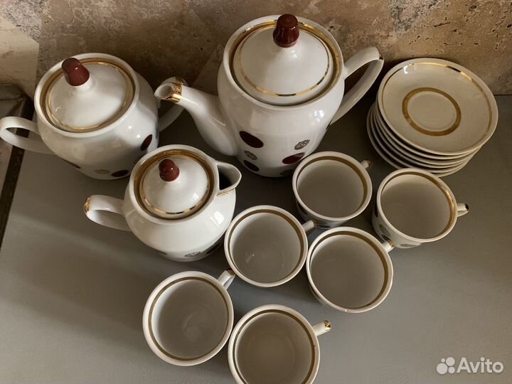 Сервиз кофейный Городница СССР