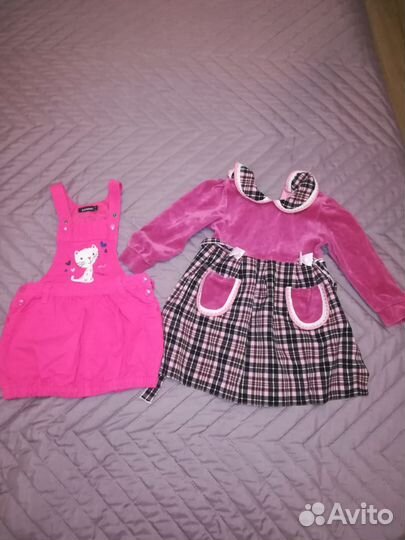 Вещи пакетом для девочки 1-3 года