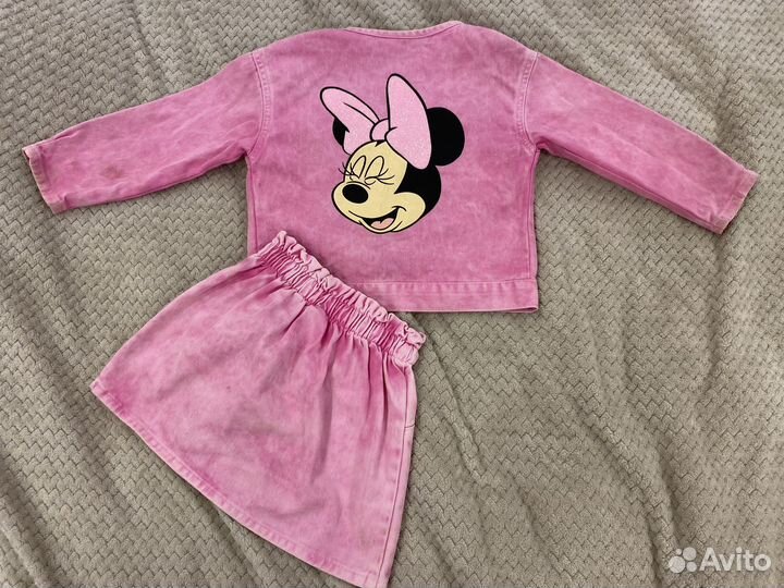 Костюм для девочки джинсовый