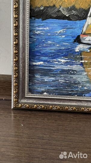 Картина маслом 40х50. Холст на картоне