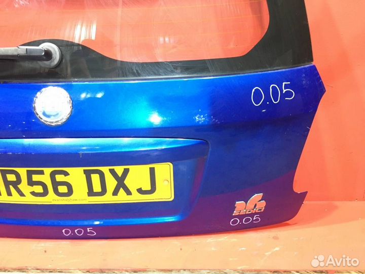 Дверь багажника Fiat Sedici хетчбэк M16A 1.6L 1586