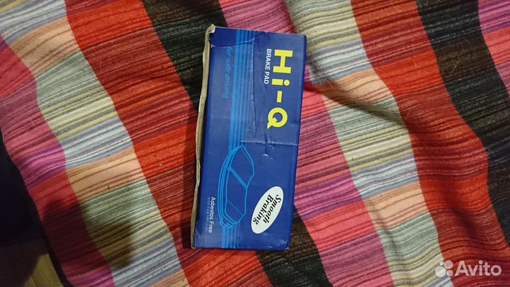 Тормозные колодки передние на hyundai trajet