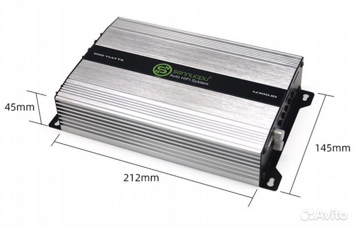 Усилитель Sennuopu stage A3001 моно для сабвуфера