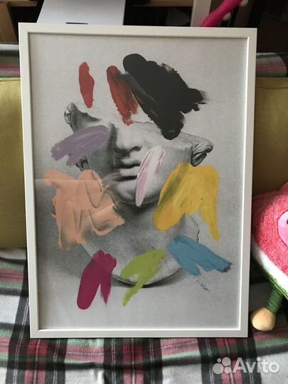 Плакат постер картина IKEA в рамке