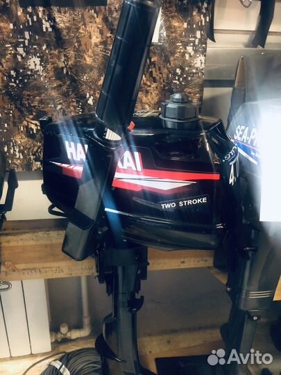 Лодочный мотор hangkai 4 л.с