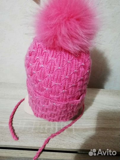 Шапка зимняя для девочки