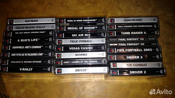 Лицензионные игры для PS1 (PAL)