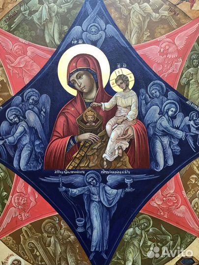 Икона Неопалимая купина