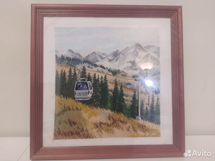 Картины вышивкой, ручной работы