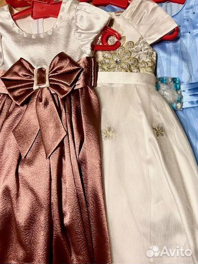 Детское нарядное платье 104, 116