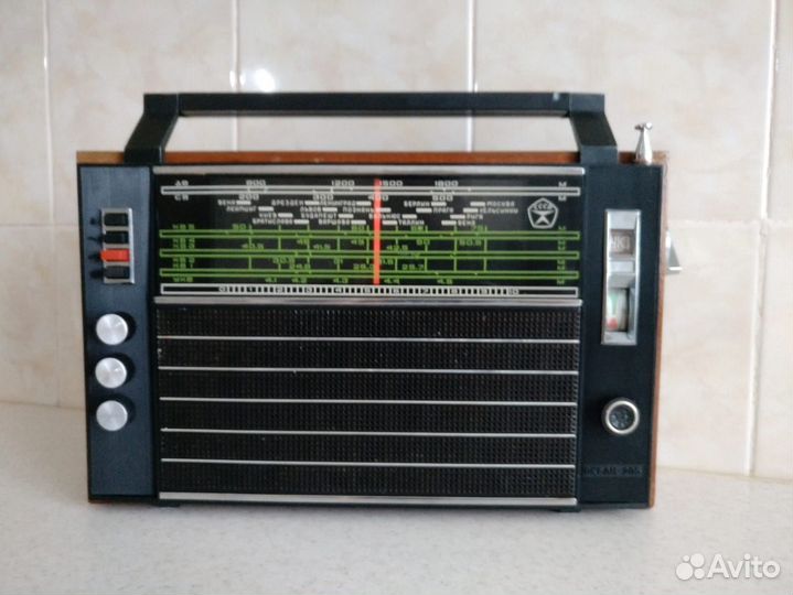 Радиоприемник Океан 205 СССР. Состояние +FM