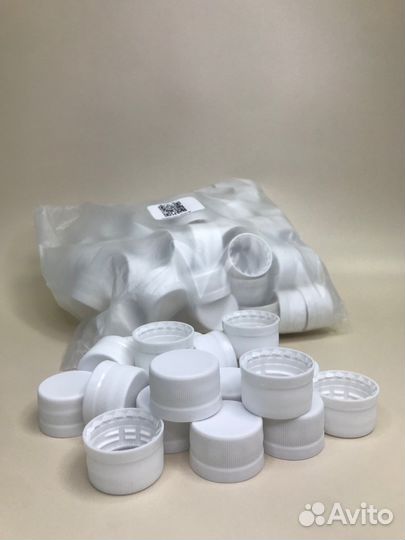 Пробка пэт бутылки (100шт) крышка пластиковой тары