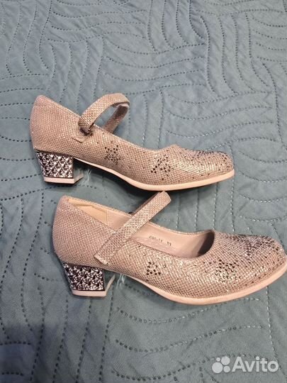 Туфли для девочки 33 размер нарядные