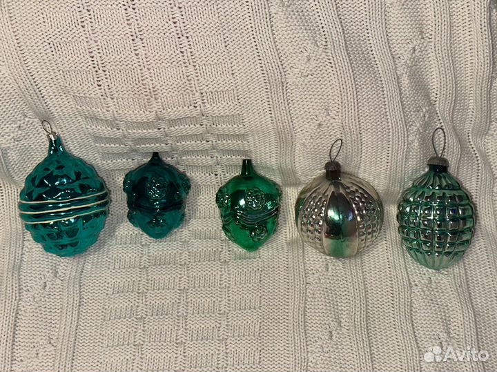 Елочные игрушки СССР одним лотом