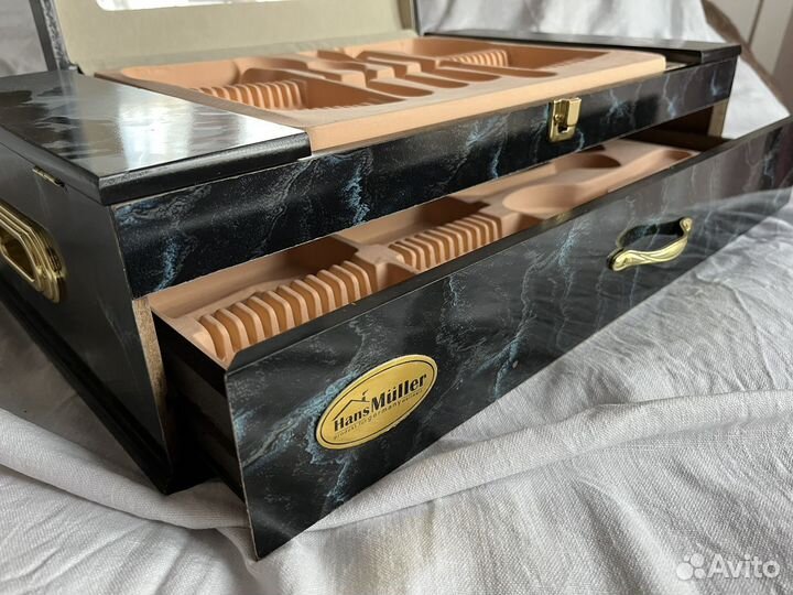 Ящик для столовых приборов кейс подарочный