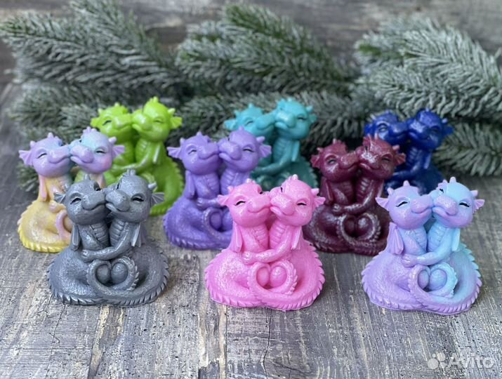 Мыло ручной работы дракончик