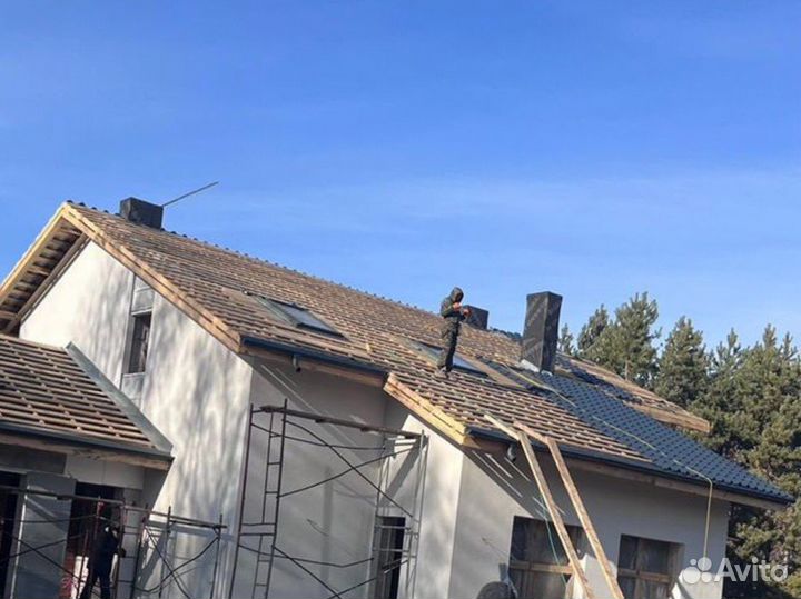 Монтаж кровли