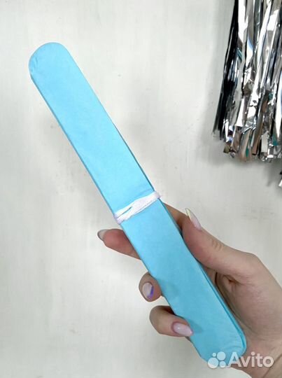 Декор бумажный помпон