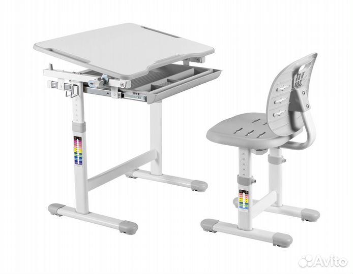 Комплект растущей детской мебели (парта + стул)