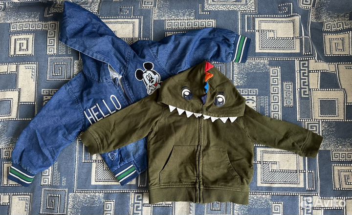 Вещи пакетом на мальчика 74 80 hm