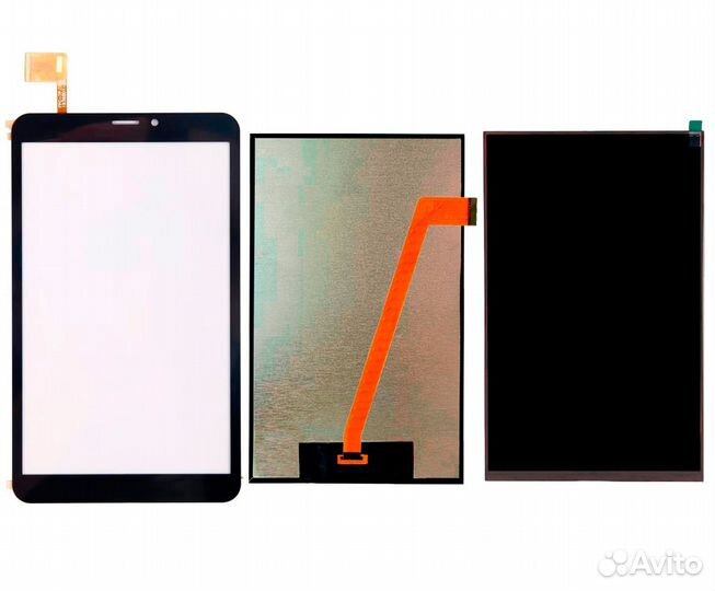 Комплект дисплей и тачскрин для Irbis TZ55 3G