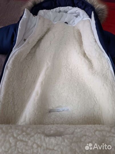 Конверт на выписку зимний для мальчика