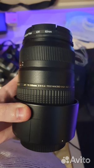 Обьектив tamron AF 70-300mm F/4-5.6 Di LD Macro