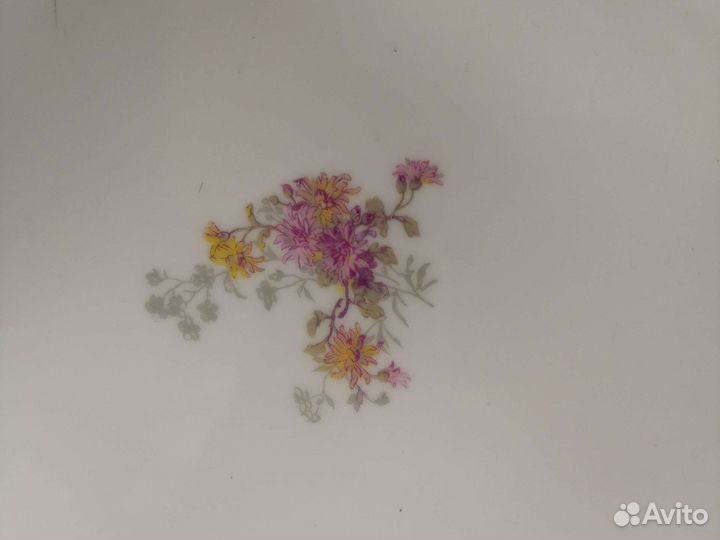 Тарелка Лимож Франция начало 20 века