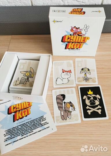 Настольная игра Эврикус Супер Кот