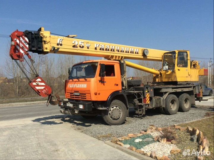 Аренда и услуги автокрана, 28.2 м, с гуськом 9 м