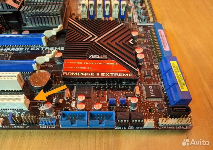 Плата Asus Rampage II Extreme X58 / LGA1366 (требу