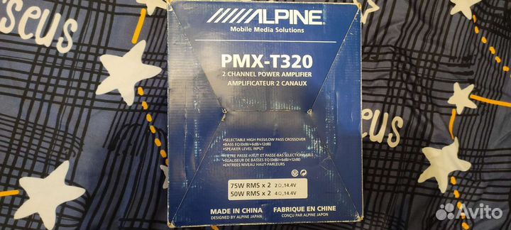 Усилитель Alpine PMX-T320
