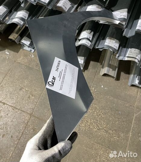 Арка левая Toyota Yaris, Vitz 2005-2011 (5 дверный