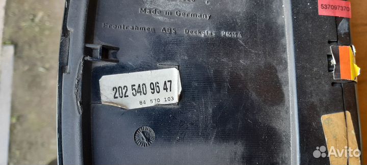 Комбинация приборов w202