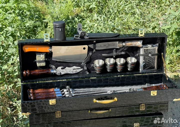 Шашлычный подарочный набор