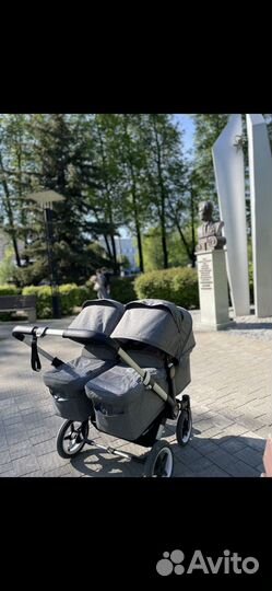 Коляска 2 в 1 для двойни Bugaboo Donkey twin 3