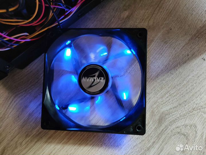Вентилятор 2шт кулер Zalman ZA1225 с подсветкой