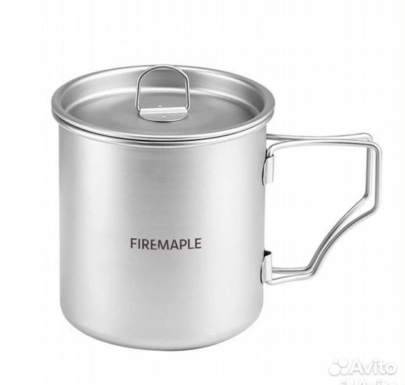 Титановая кружка FireMaple Alti объемом 600 мл