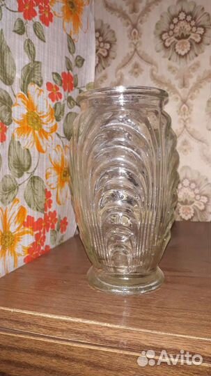 Графин граненый из стекла 60-70гг