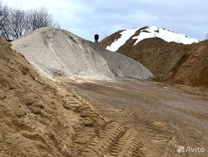 Песок для стяжки с доставкой
