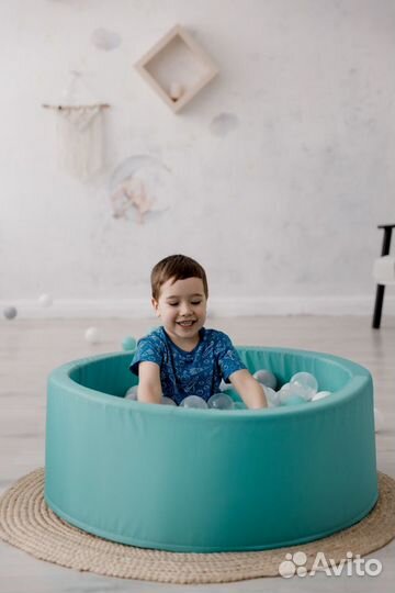 Сухой бассейн стойкие бортики 8см от Производителя