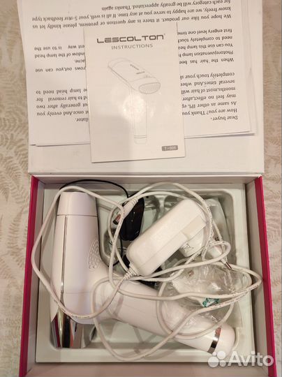 Домашний фотоэпилятор lescolton T009