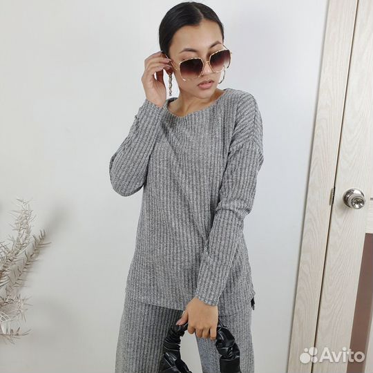 Джемпер в рубчик Eure Mode