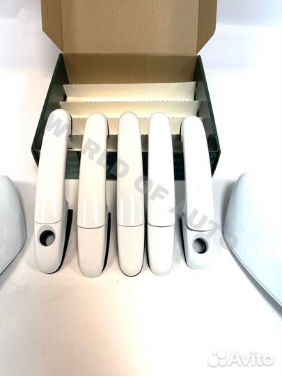 Комплект ручек и накладки зеркал Нива Тревел